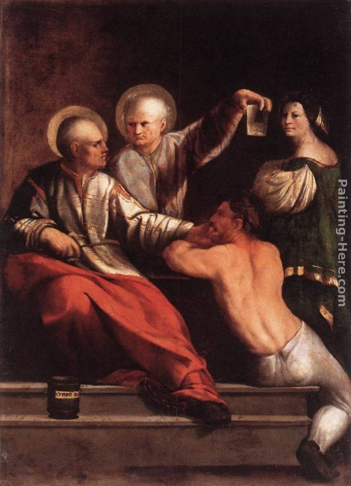 Dosso Dossi St Cosmas and St Damian